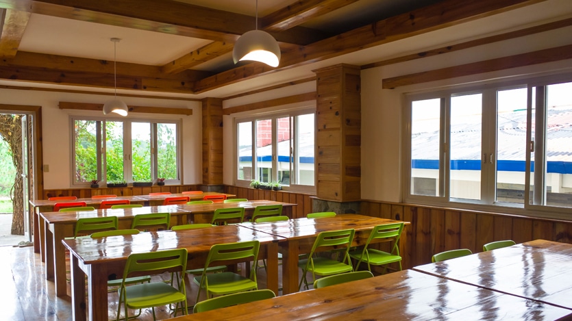 BECI語言學校THE CAFE校區-用餐區