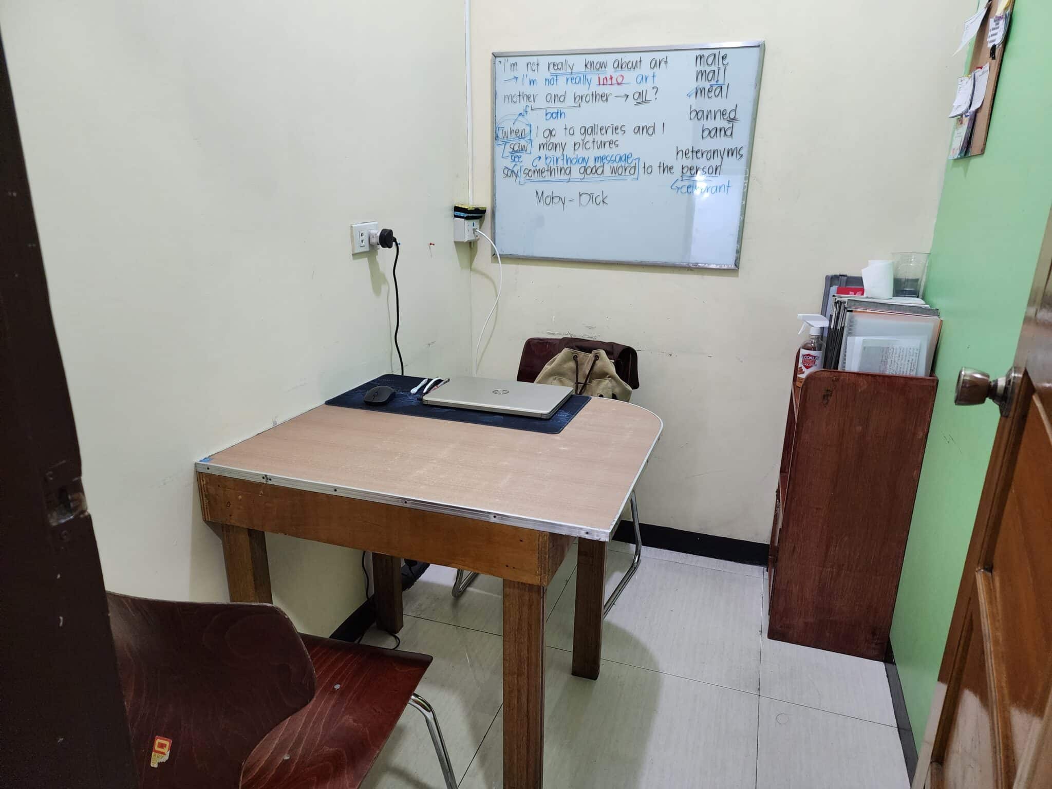 PINE語言學校CHAPIS校區一對一教室